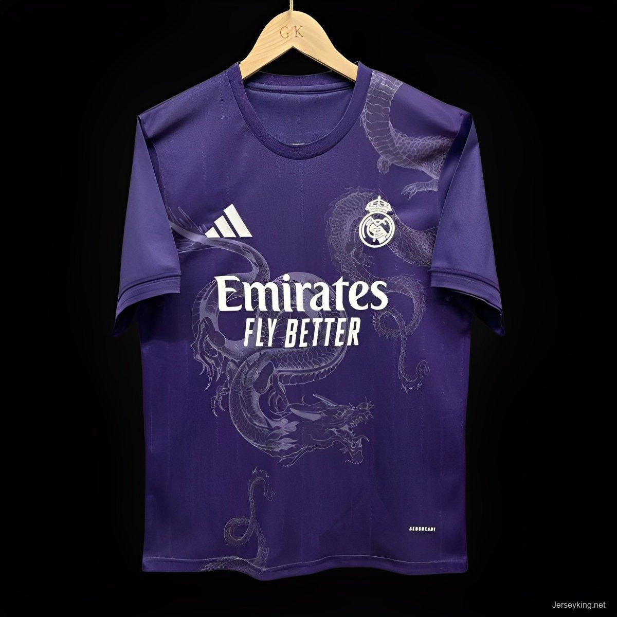 23/24 Real Madrid Purple Dragon Jersey