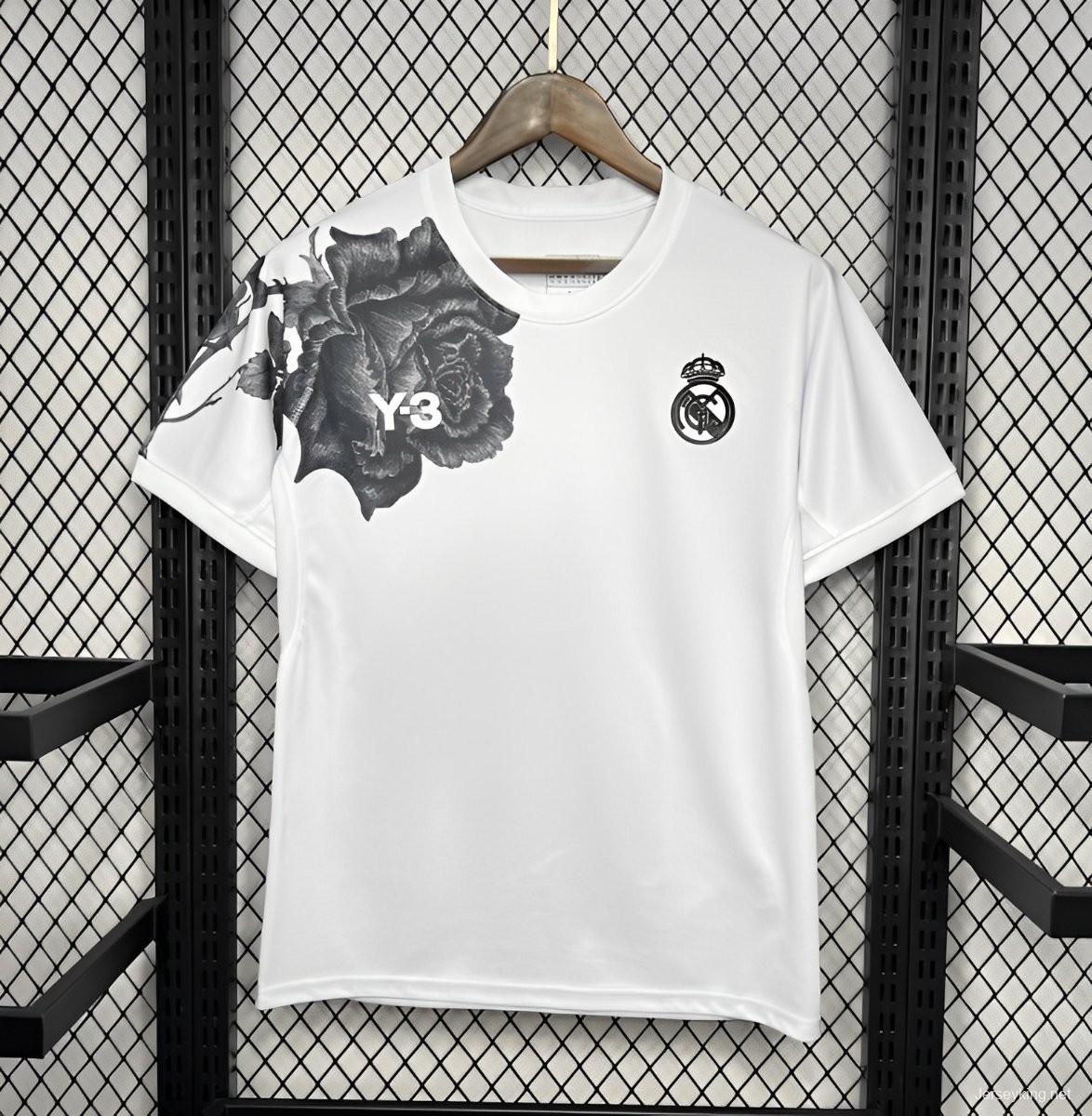 24/25 Real Madrid Y-3 Special White Jersey