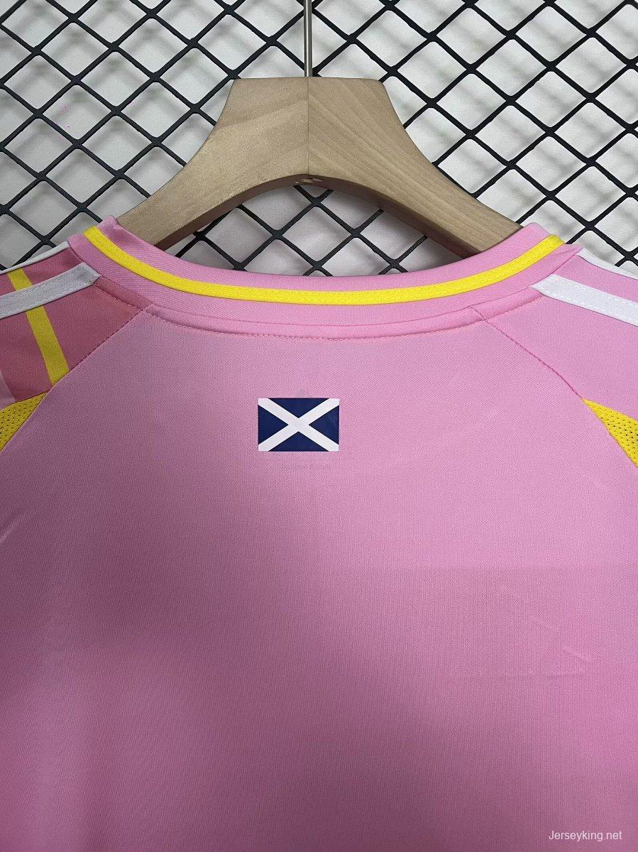 2025 Scotland Away Pink Jersey