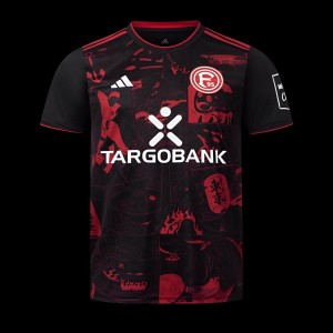 24/25 Fortuna Düsseldorf Daruma Black Jersey