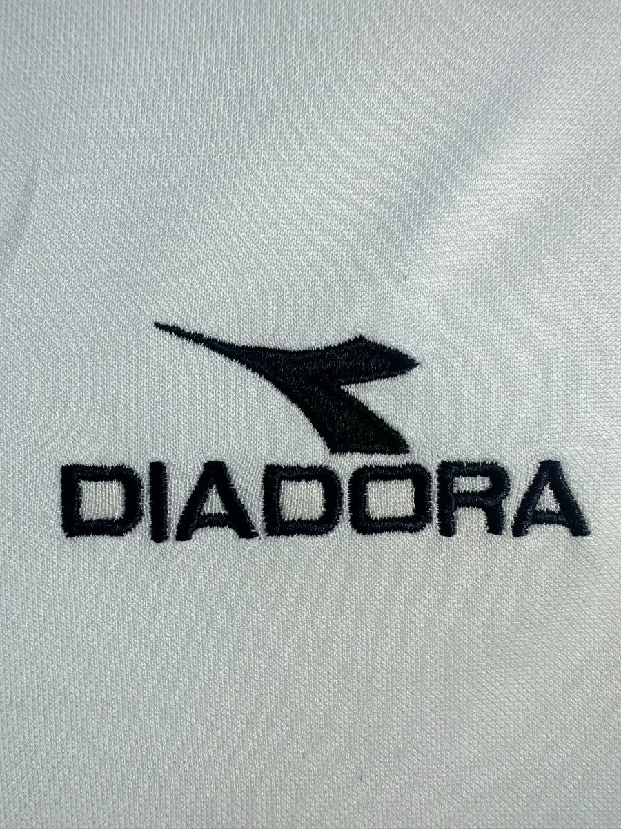 Retro 98/99 Roma Away White  Long Sleeve Jersey