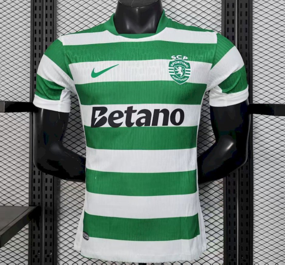 2025/26 Player Version Sporting CP Home Jersey