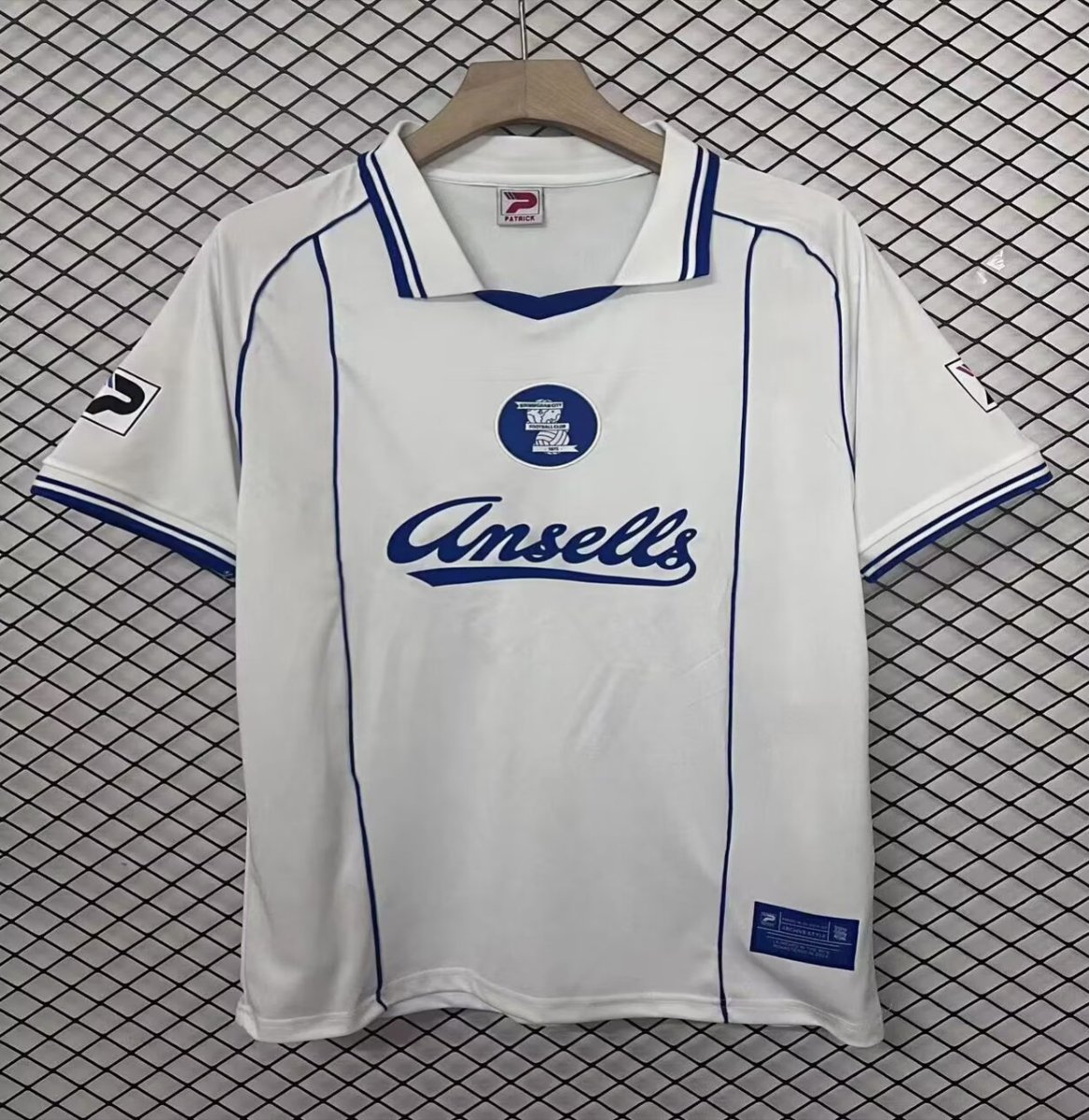 Retro 84/85 Birmingham City Away White Jersey
