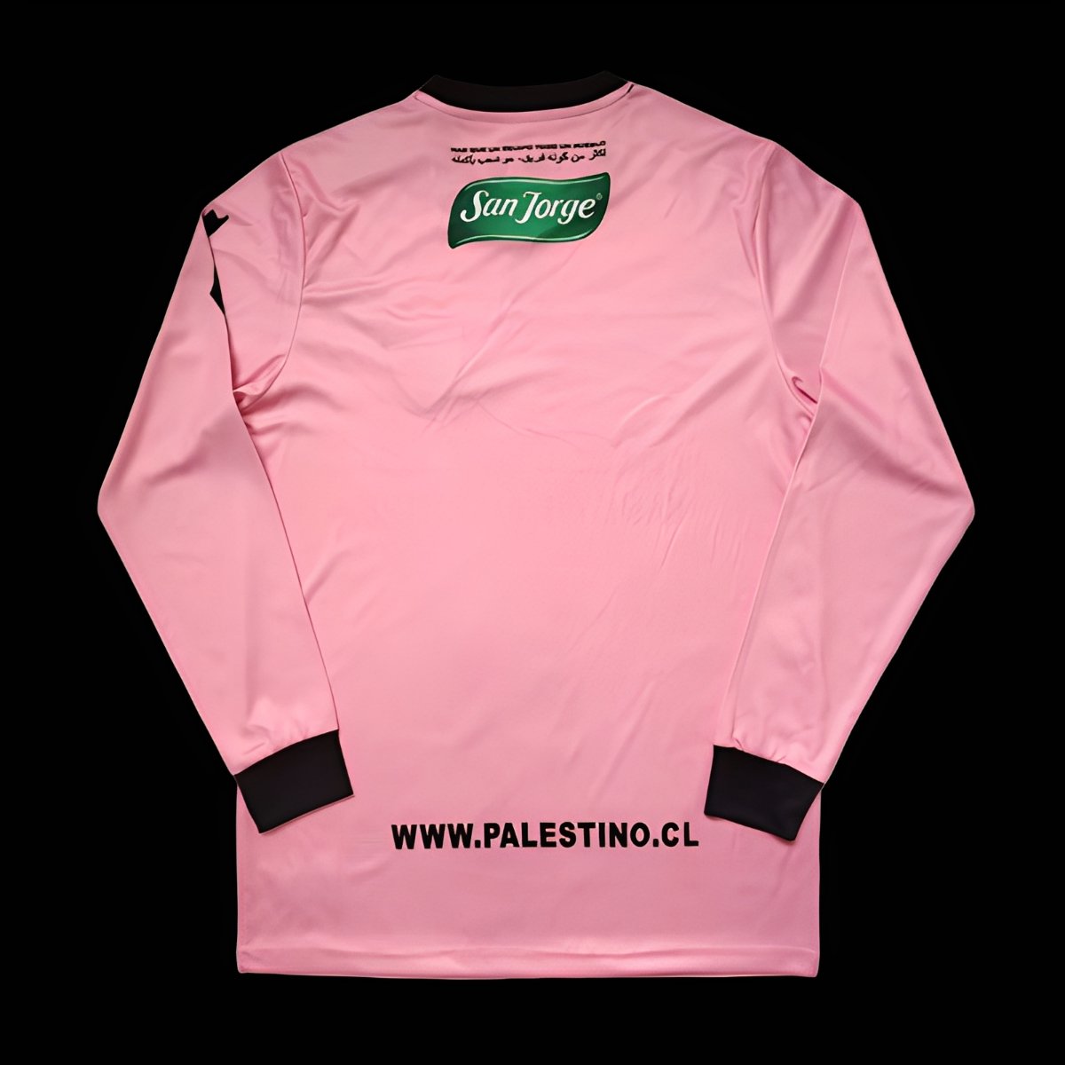 Retro 22/23 CD Palestino Pink Long Sleeve Jersey