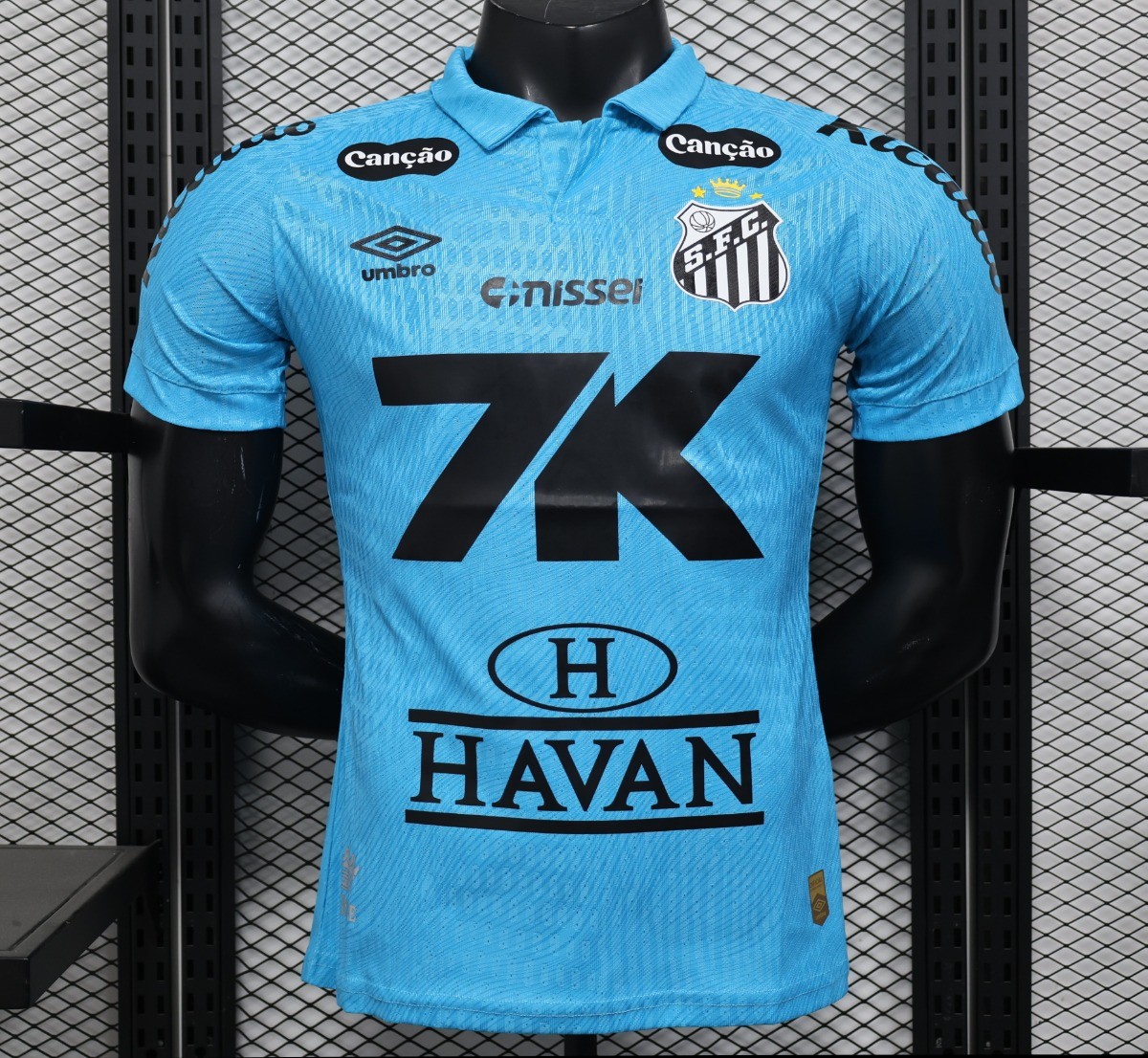Player Version 25/26 Santos Blue Jersey