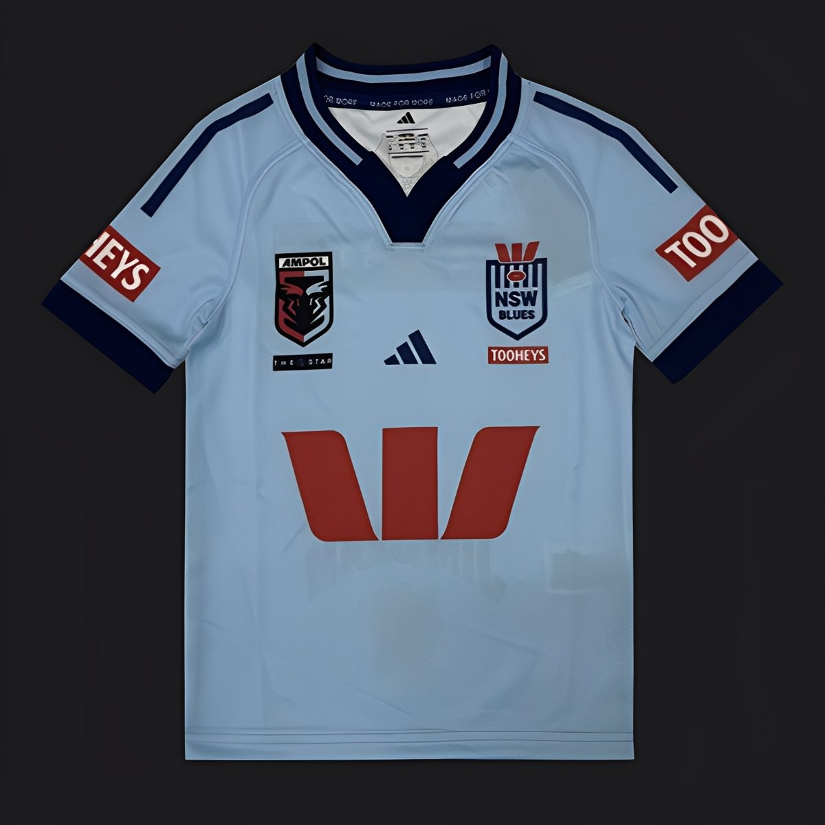 2026 Kids  NSW Blues Sky Blue with Navy Trim Jersey