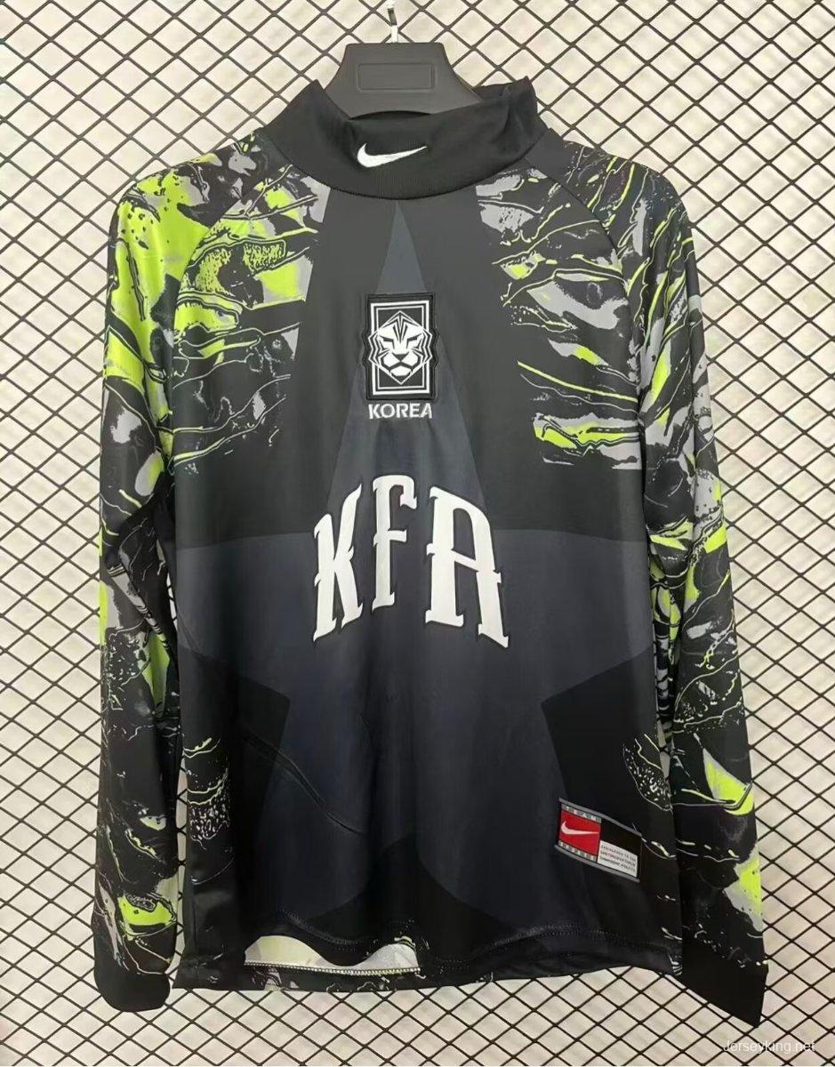 2026 South Korea Hollywood Goalkeeper Long Sleeve Jersey