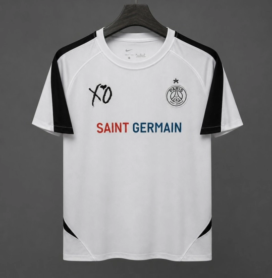 26/27 PSG x XO "Paris Los Angeles" Special Edition White Jersey