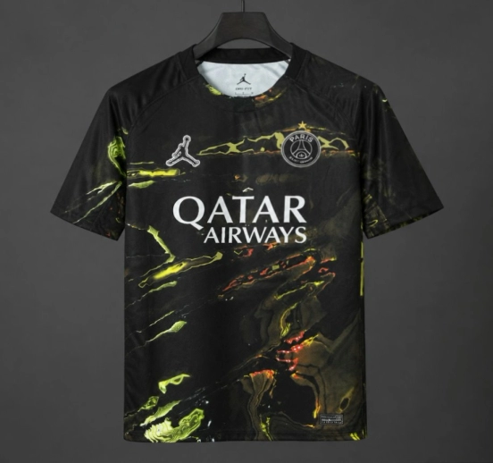 1 Star-25/26 PSG × Jordan Brand Third Black Jersey