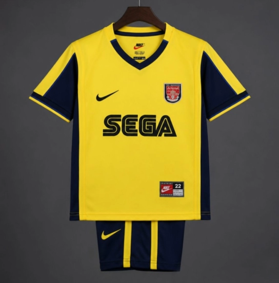 Retro Kids 00/01 Arsenal Away Jersey