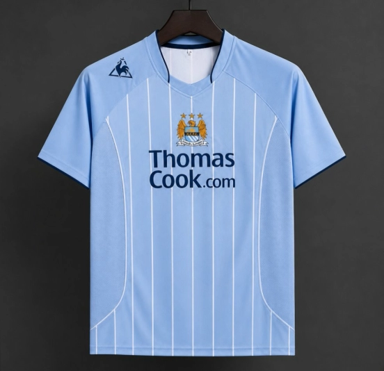 Retro 07/08 Manchester City Home Soccer Jersey