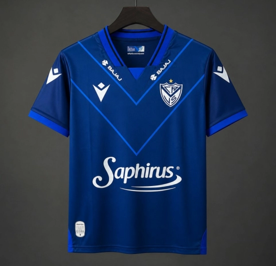Player Version 26/27 Vélez Sársfield Navy Blue V-Geometric Away Jersey