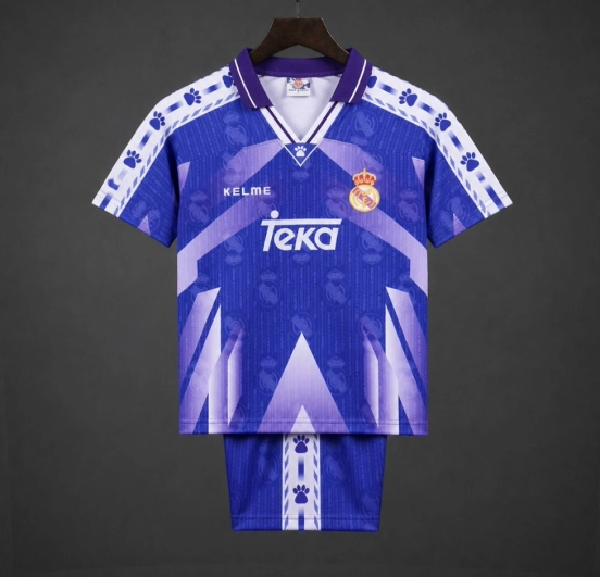 Retro Kids 96/97 Real Madrid Away Jersey