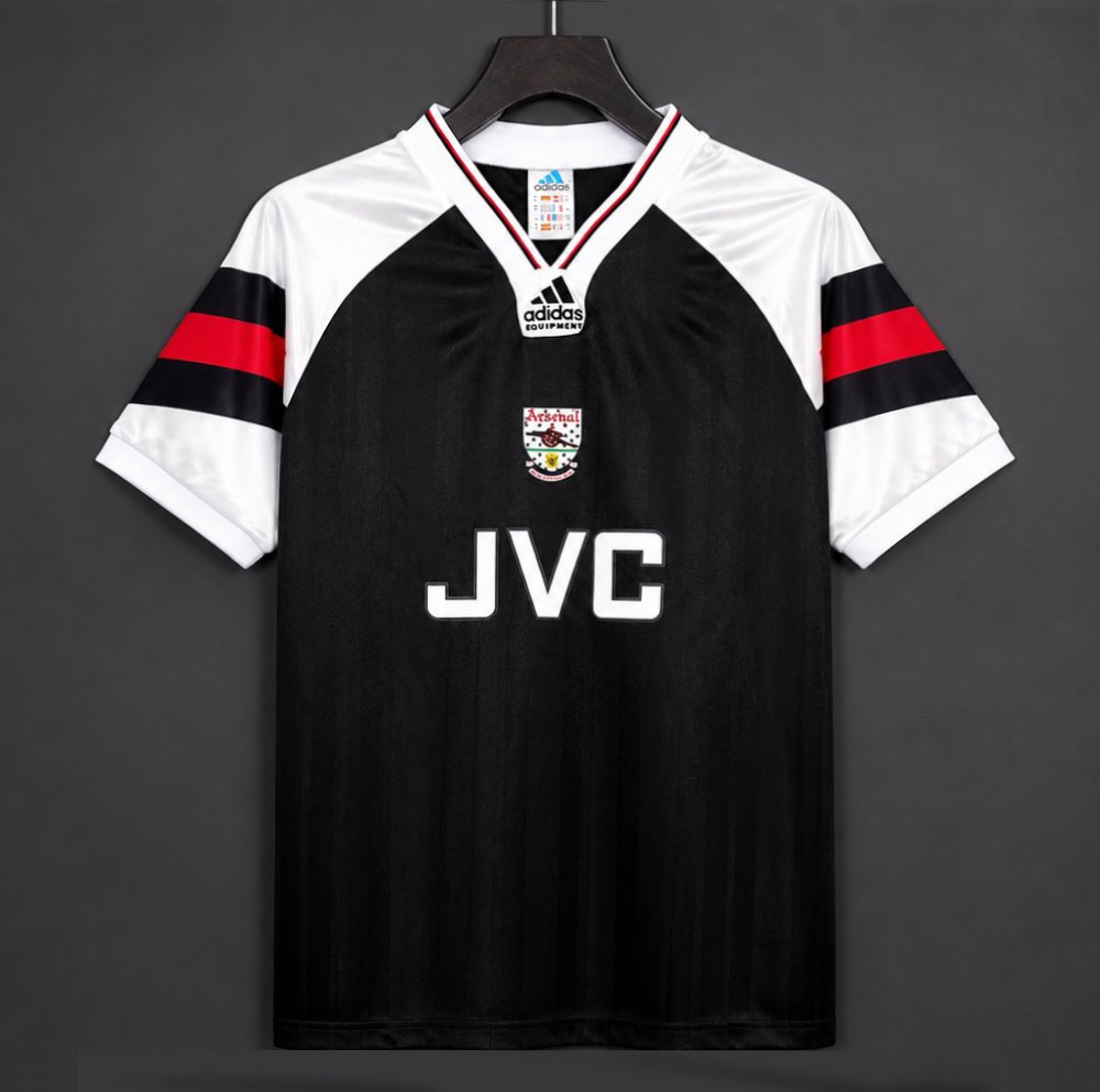 Retro 92/94 Arsenal Away Black Jersey