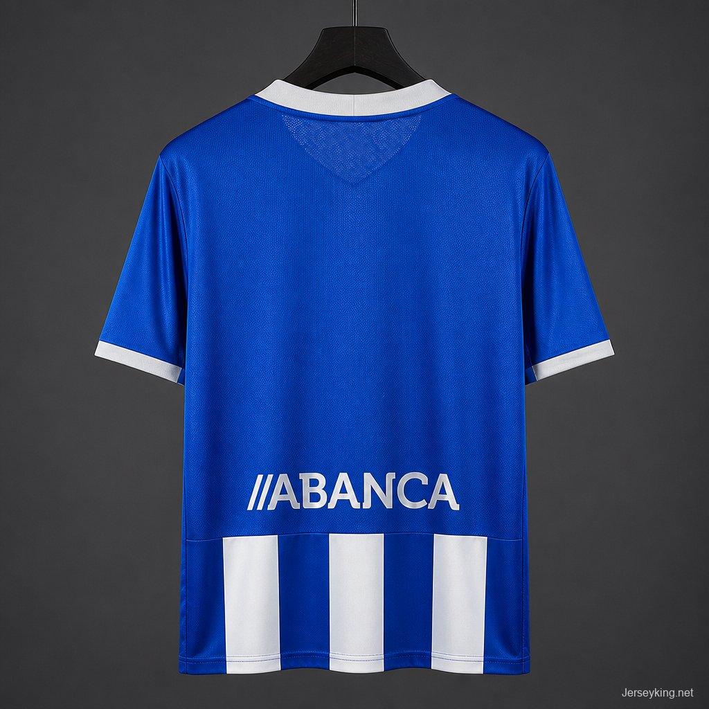 26/27 Deportivo La Coruna Home Jersey