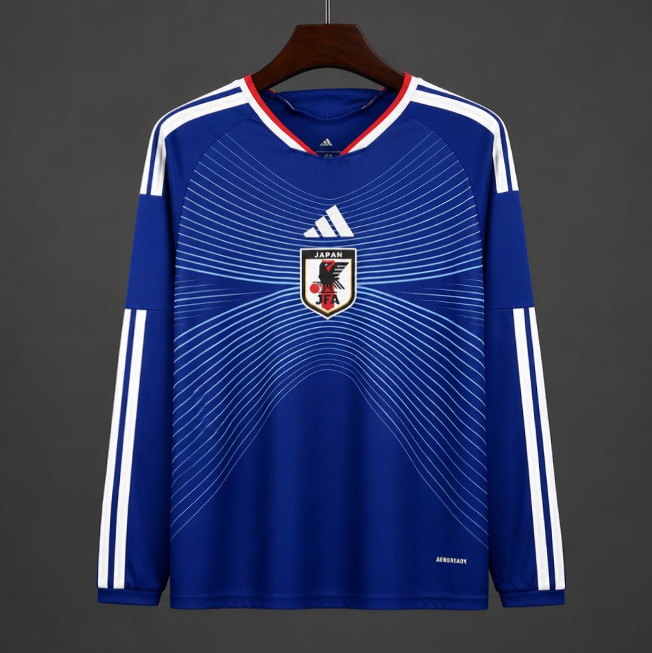 2026 Mens Japan World Cup Home Long Sleeve Jersey