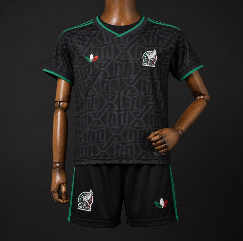 2026 Kids Mexico World Cup Third Kit