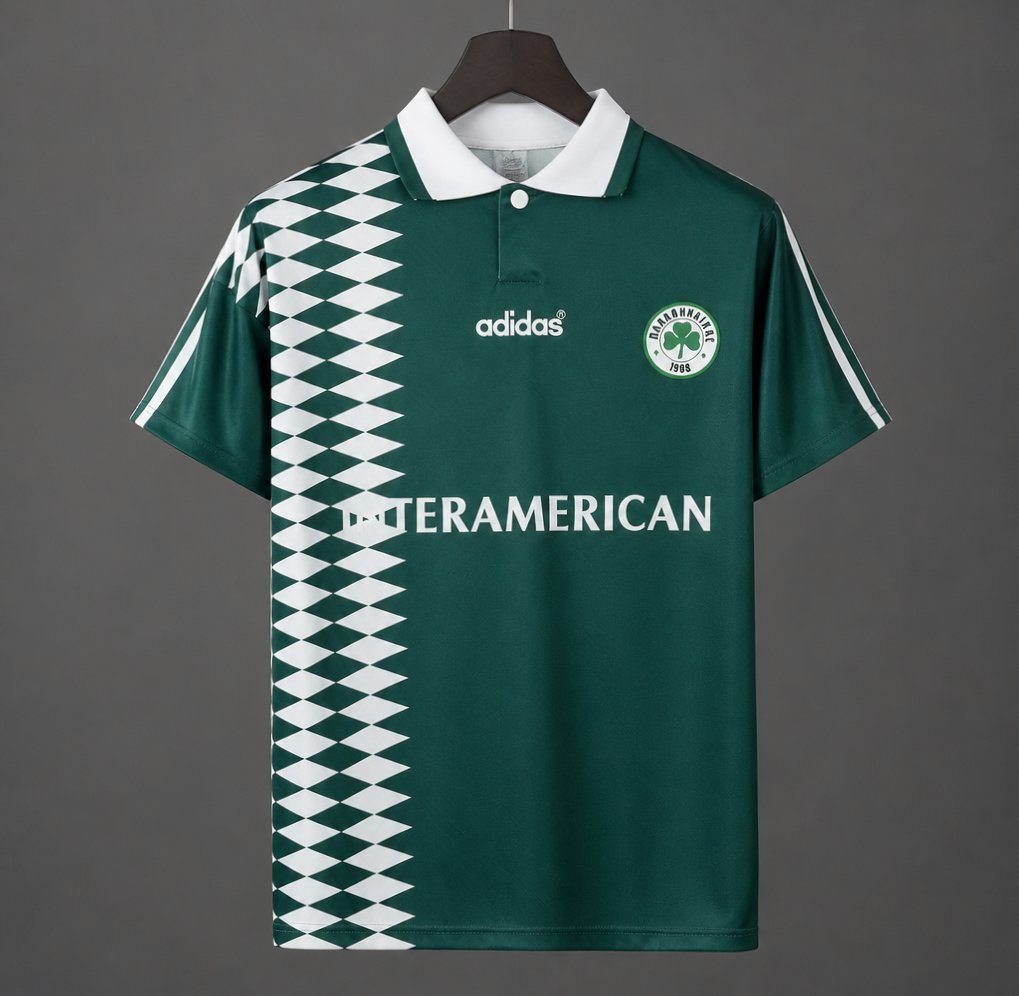 Retro 95/96 Panathinaikos Home Jersey