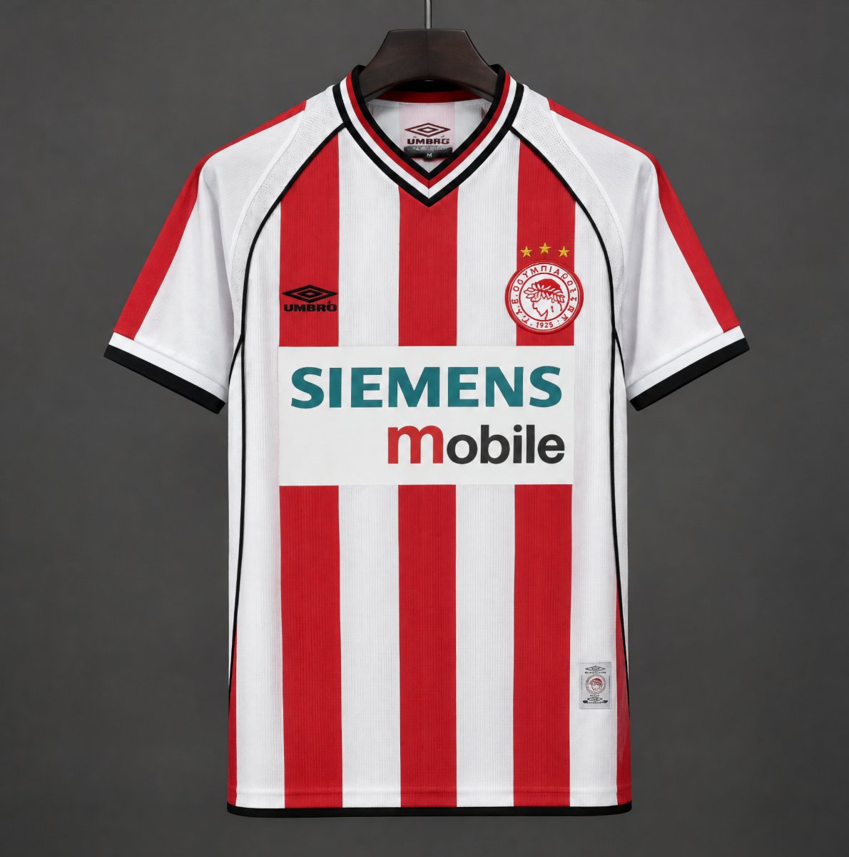 2001/02 Retro Olympiacos FC Home Jersey
