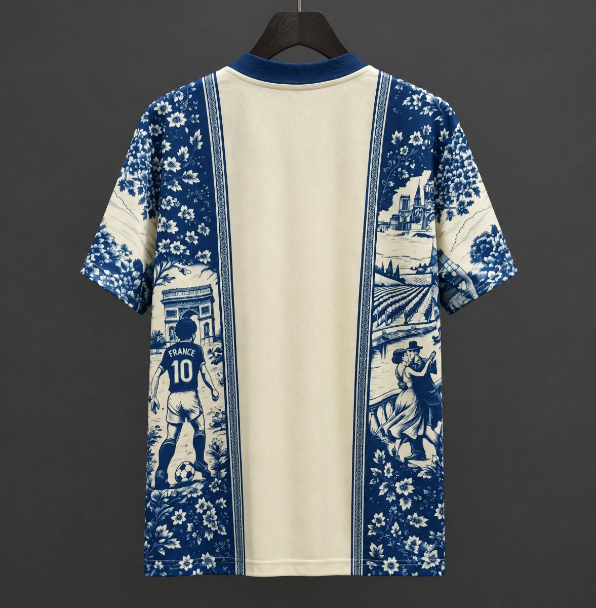 2026 France Special Edition Landmark Print Polo Jersey