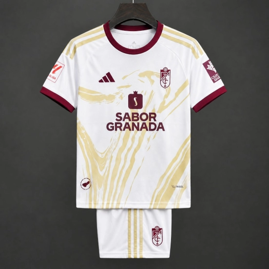 26/27 Kids Granada Third White Jersey